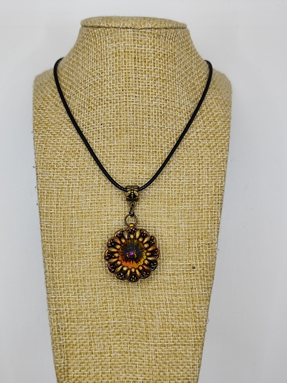 Handmade Beaded Pendant